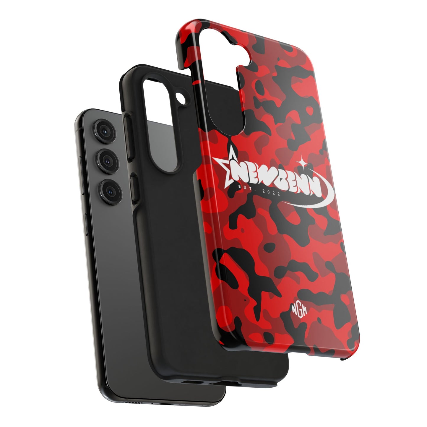 Red Camo Phone Case