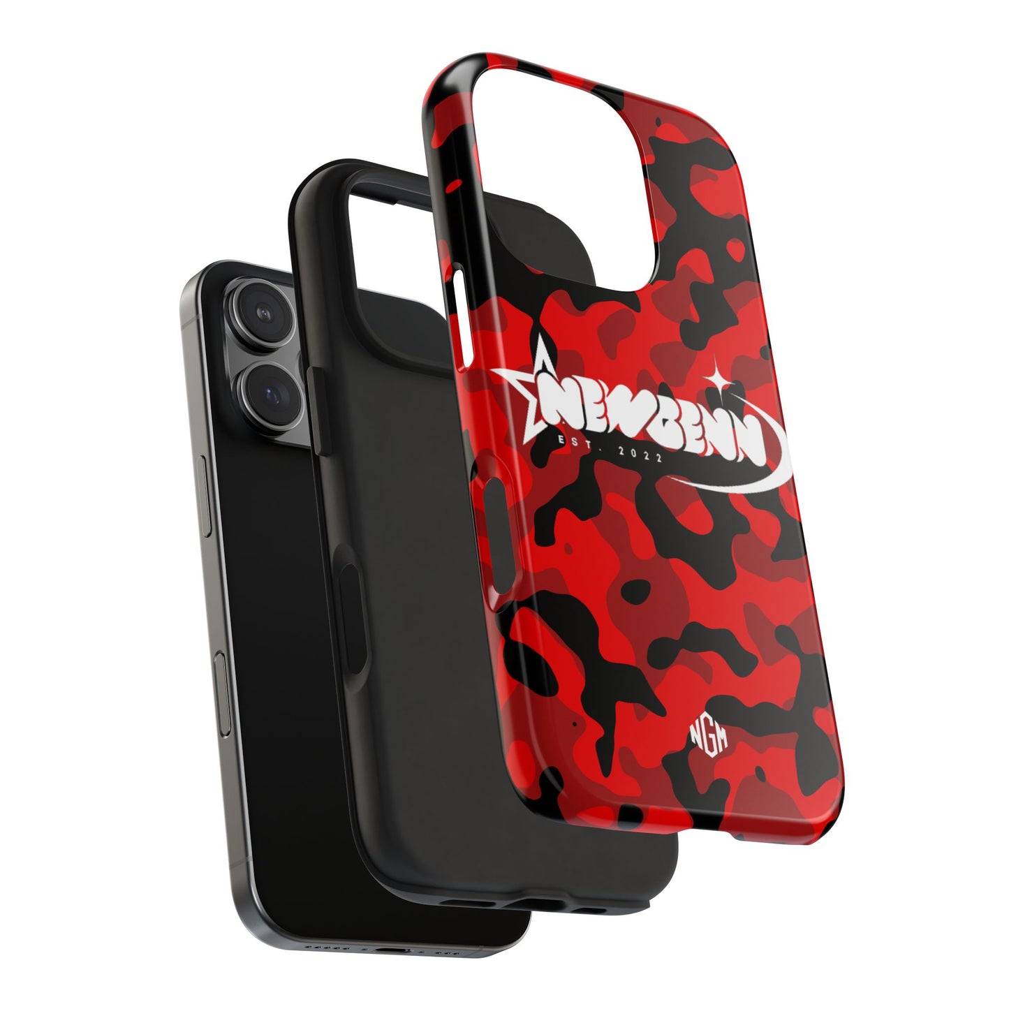 Red Camo Phone Case