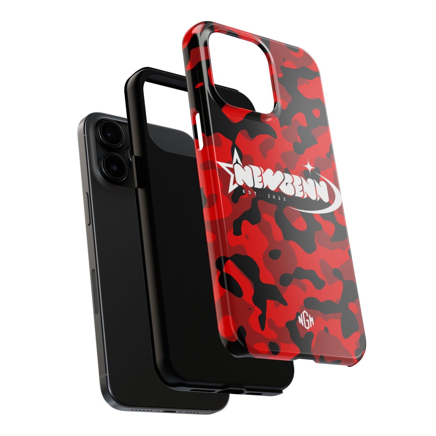 Red Camo Phone Case