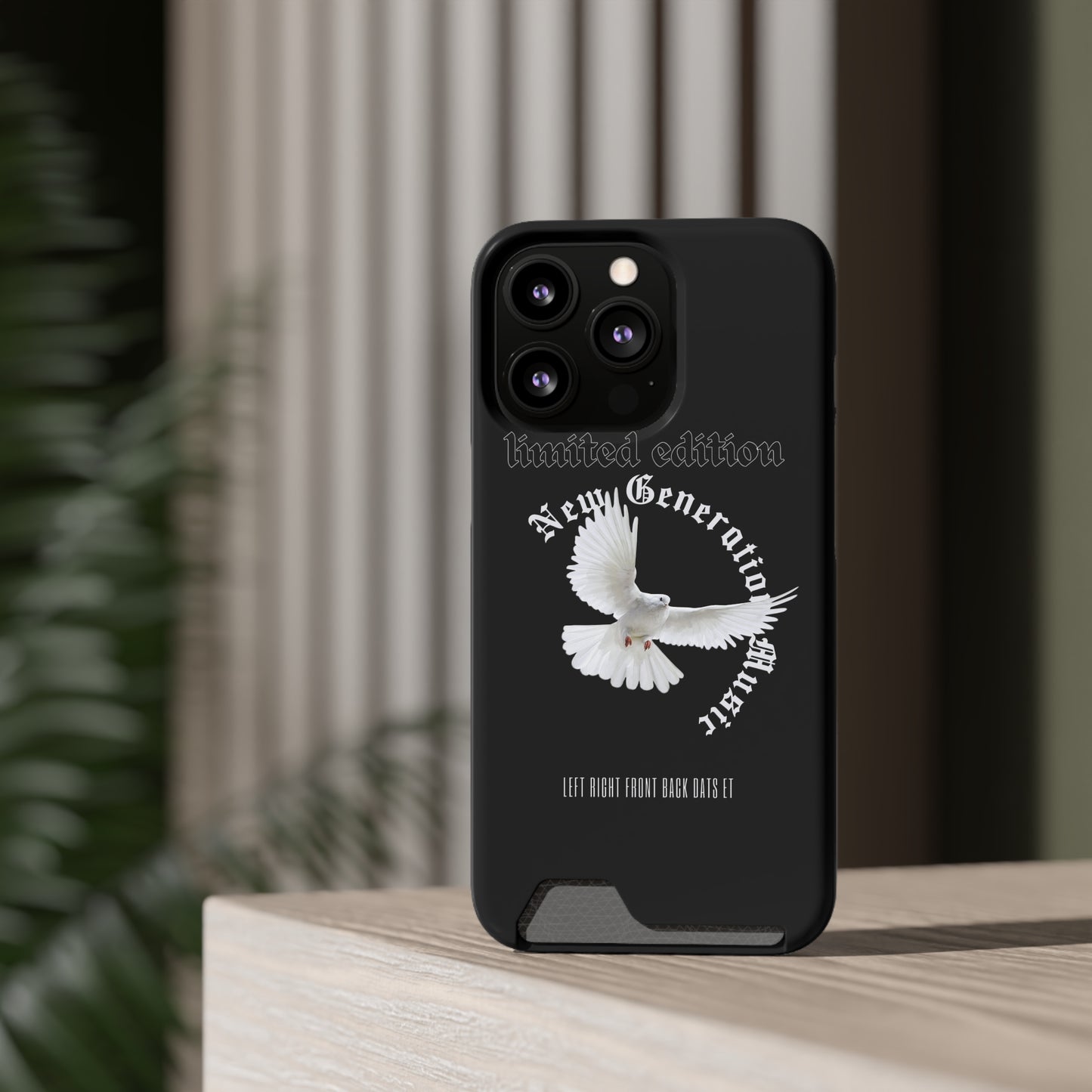Limited Edition NGM Phone Case with Card Holder