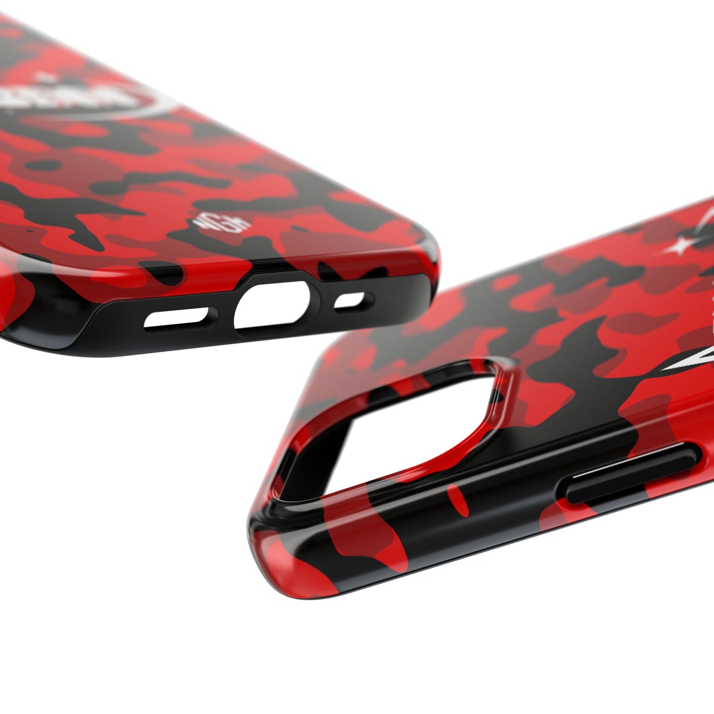 Red Camo Phone Case
