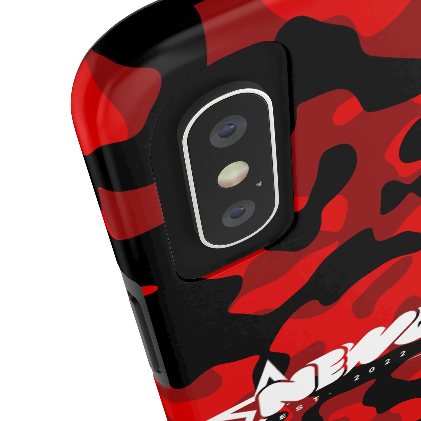 Red Camo Phone Case