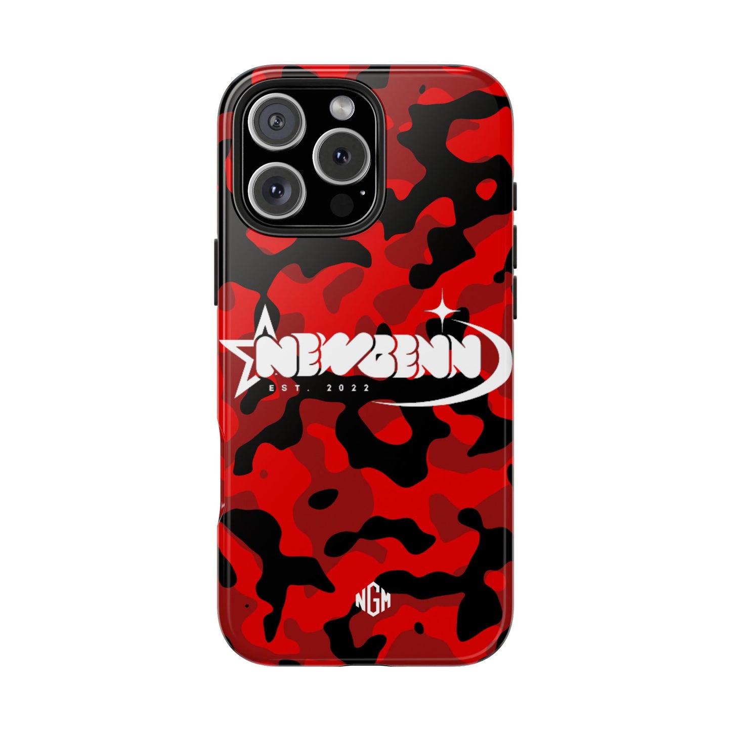 Red Camo Phone Case
