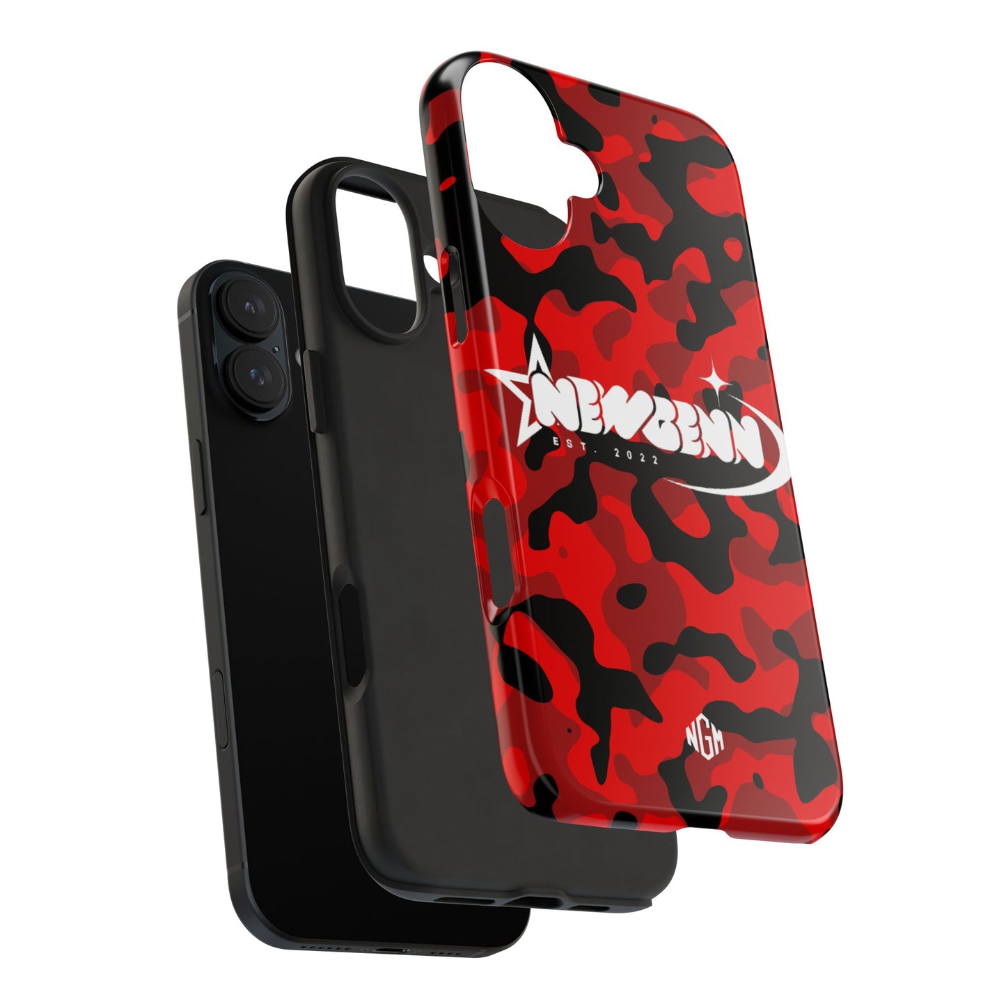 Red Camo Phone Case