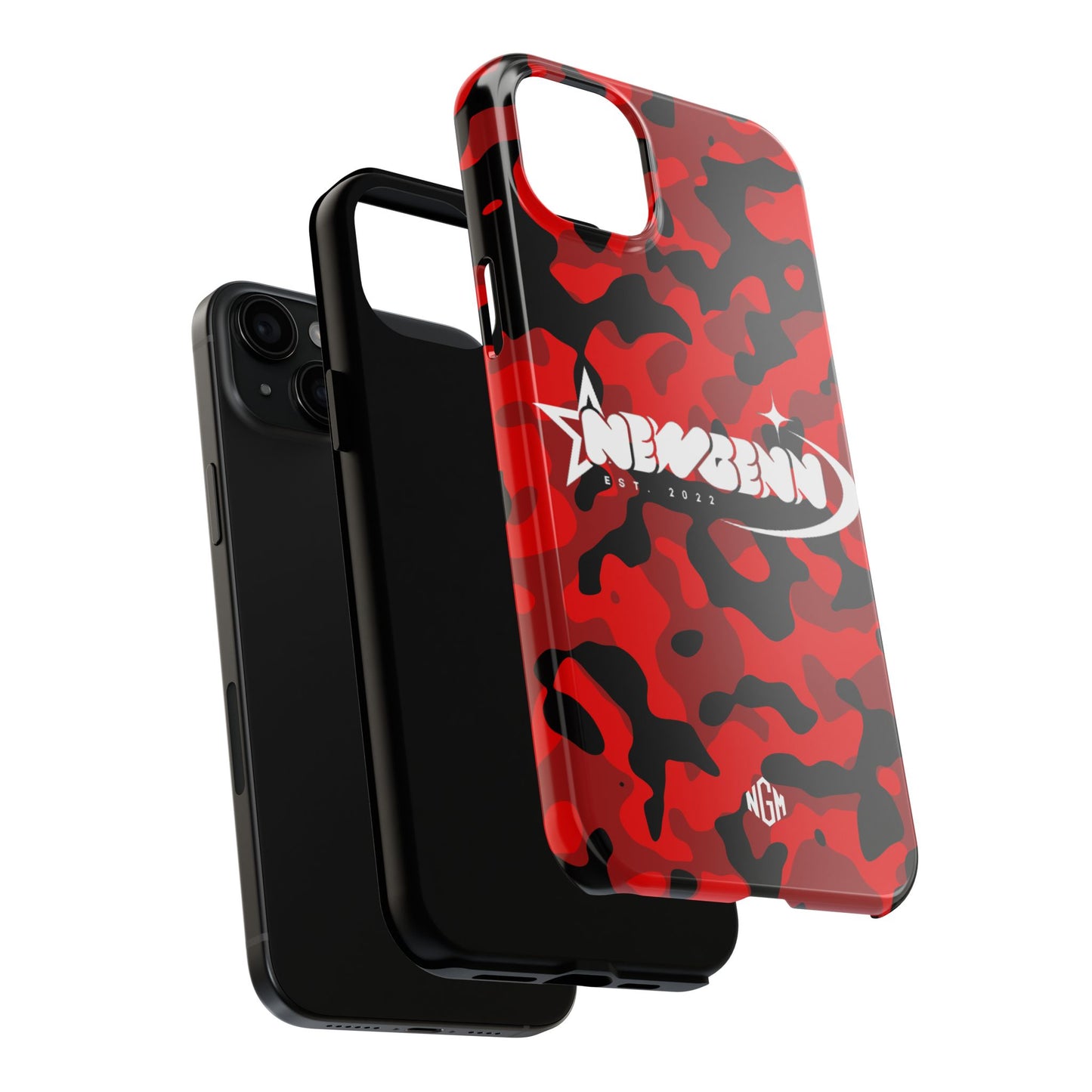 Red Camo Phone Case