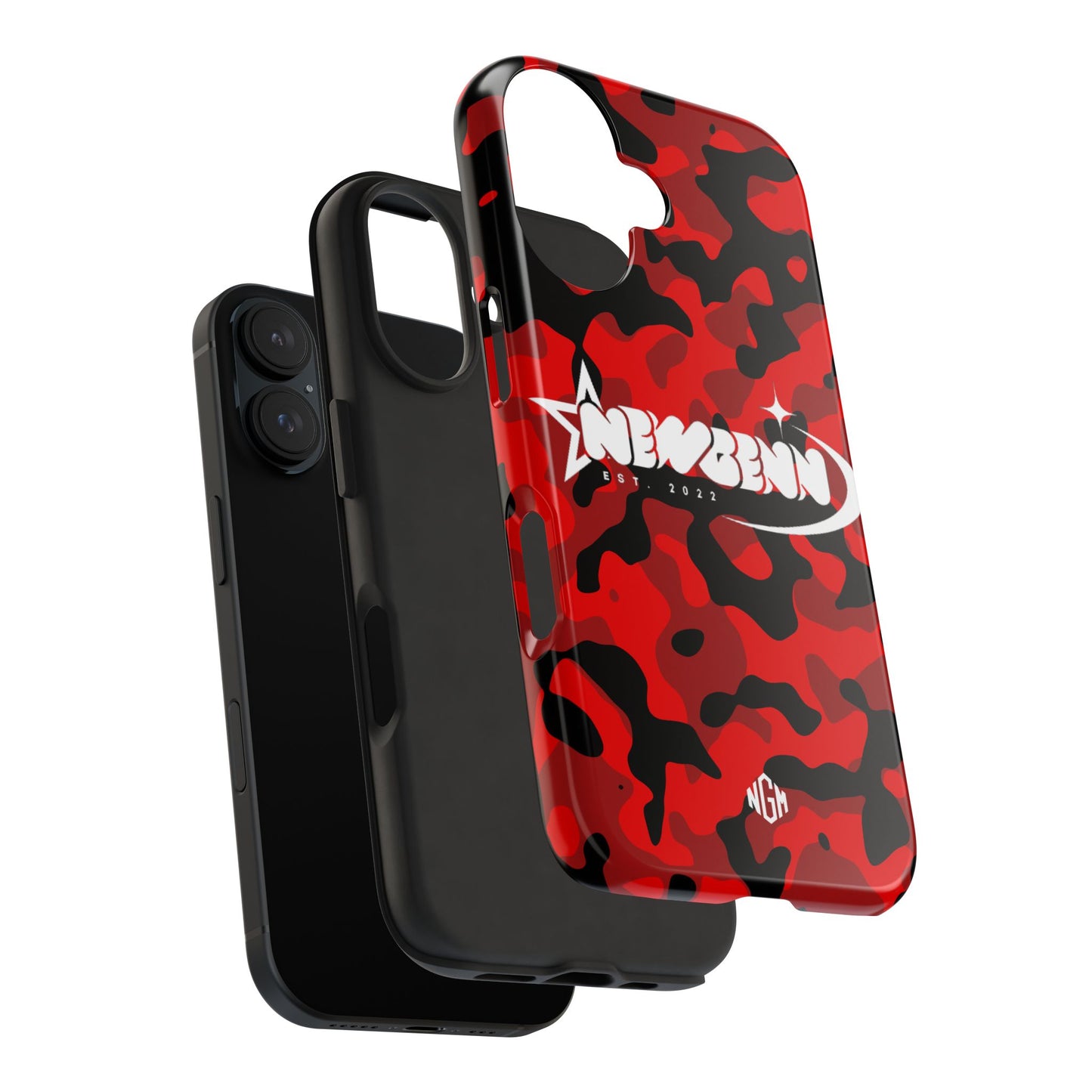 Red Camo Phone Case