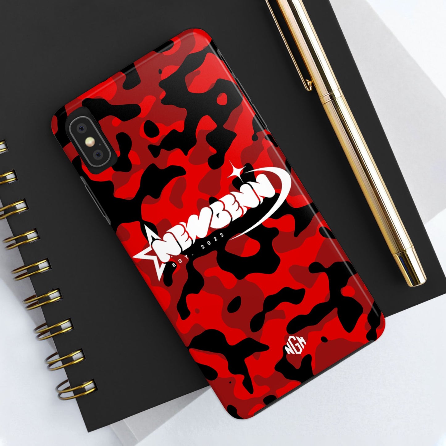 Red Camo Phone Case