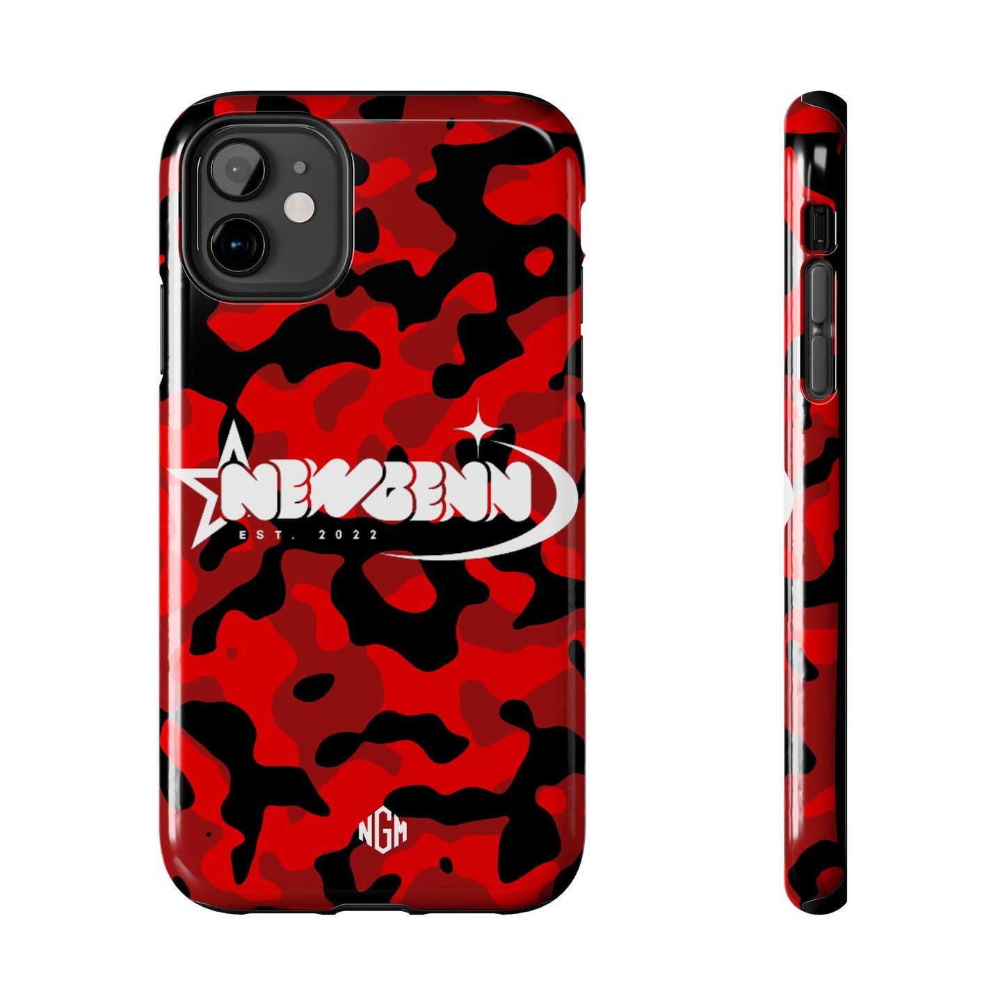 Red Camo Phone Case