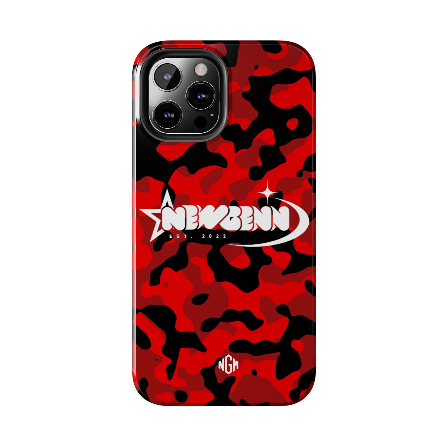 Red Camo Phone Case
