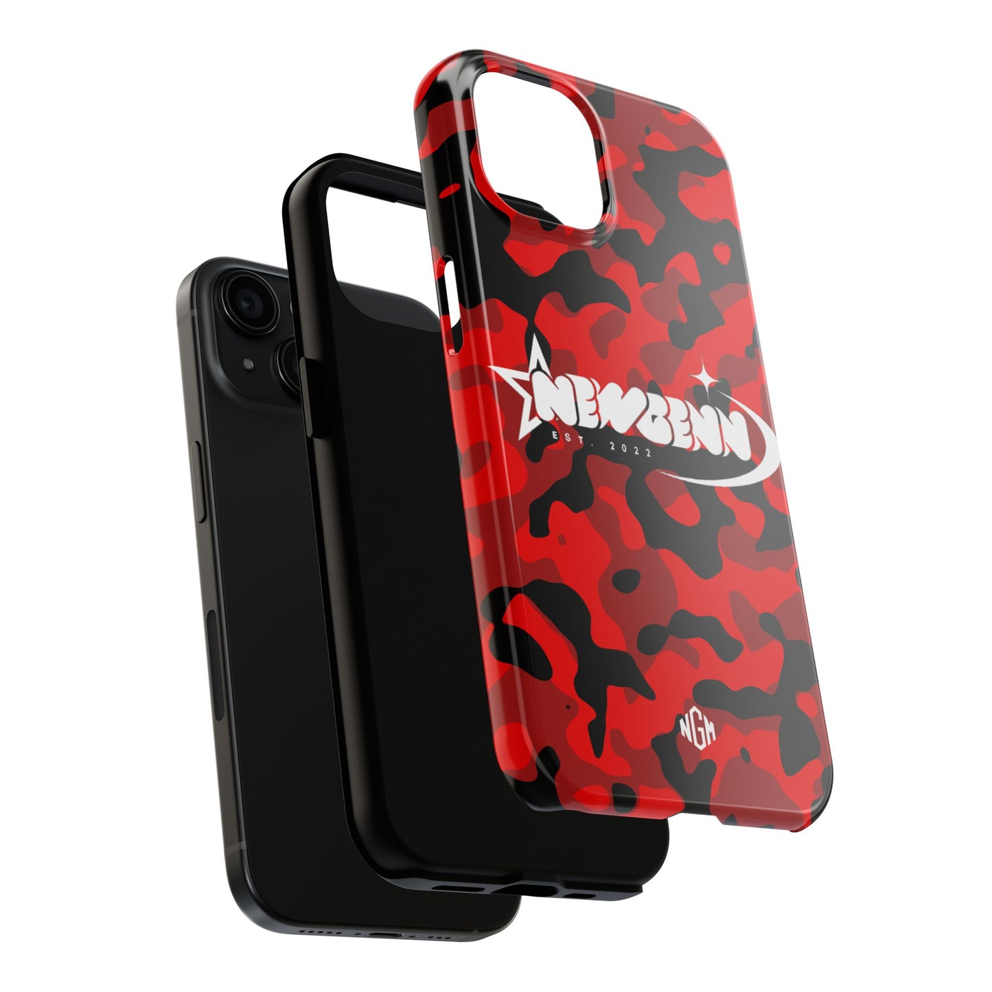 Red Camo Phone Case