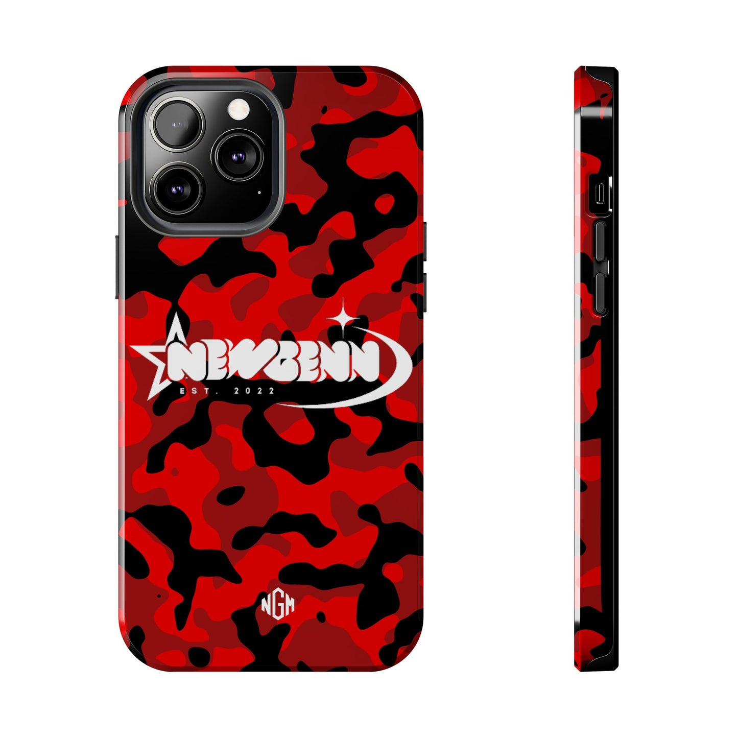 Red Camo Phone Case