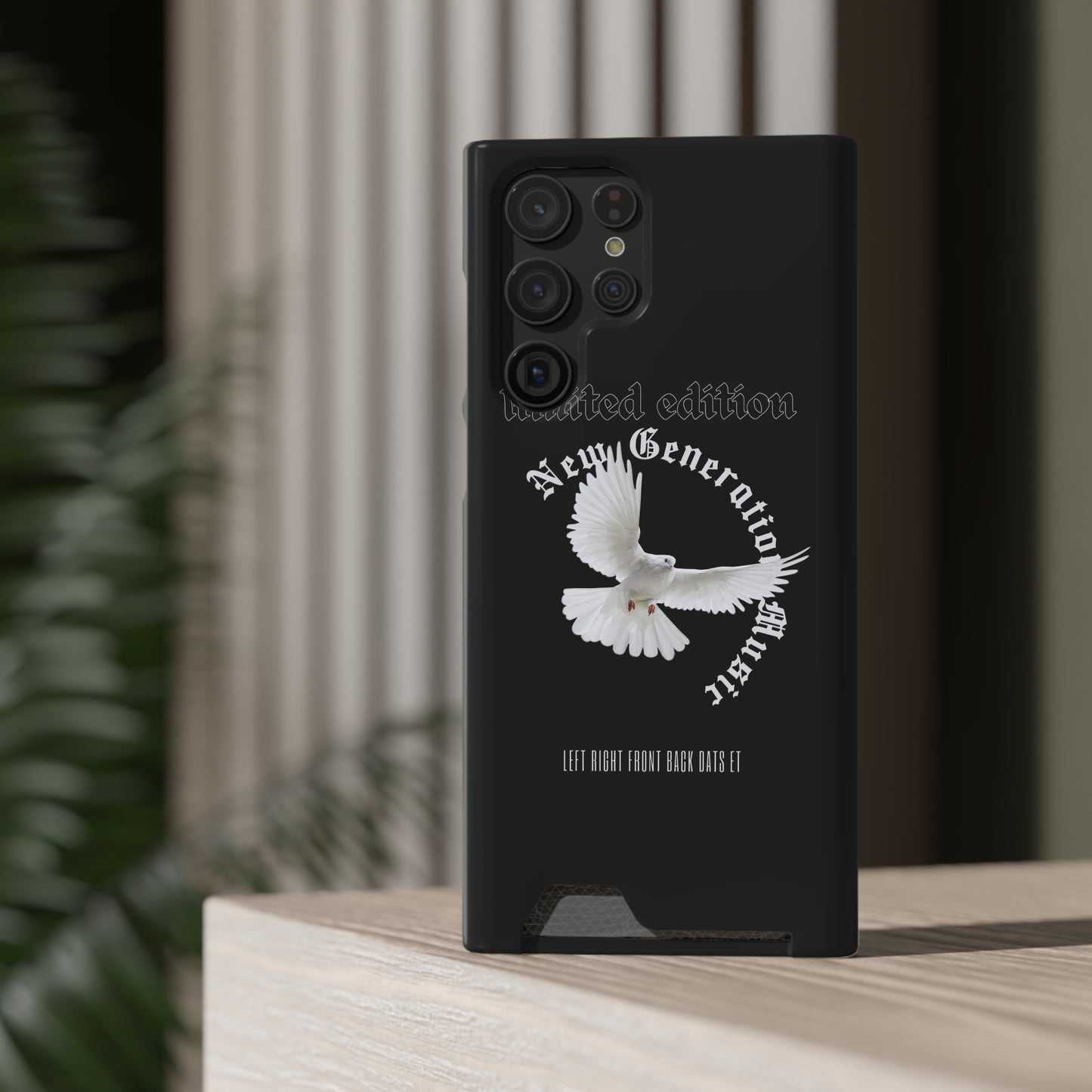 Limited Edition NGM Phone Case with Card Holder