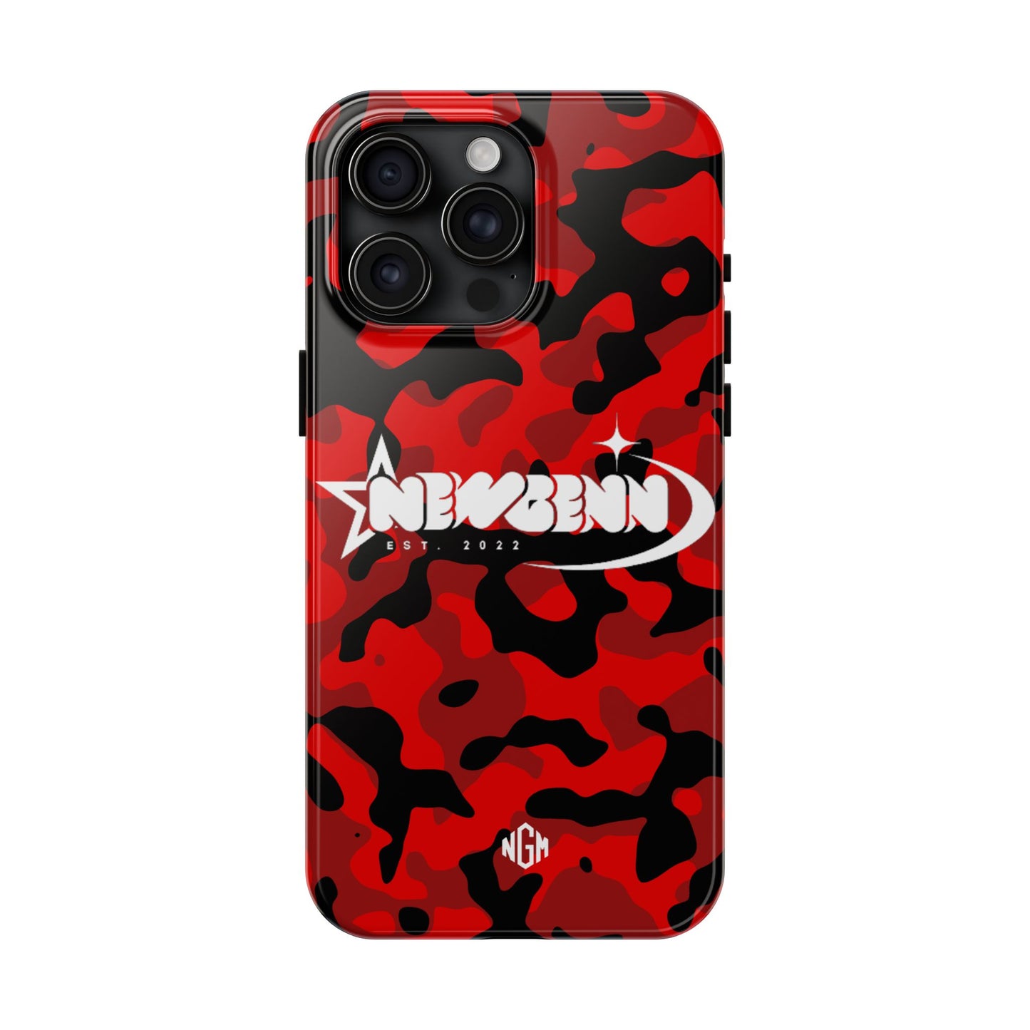 Red Camo Phone Case