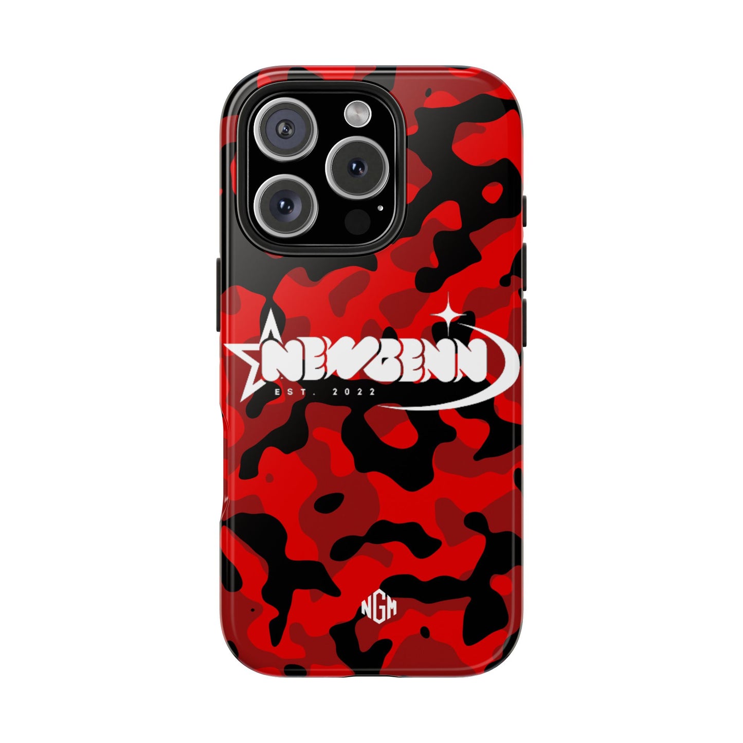 Red Camo Phone Case
