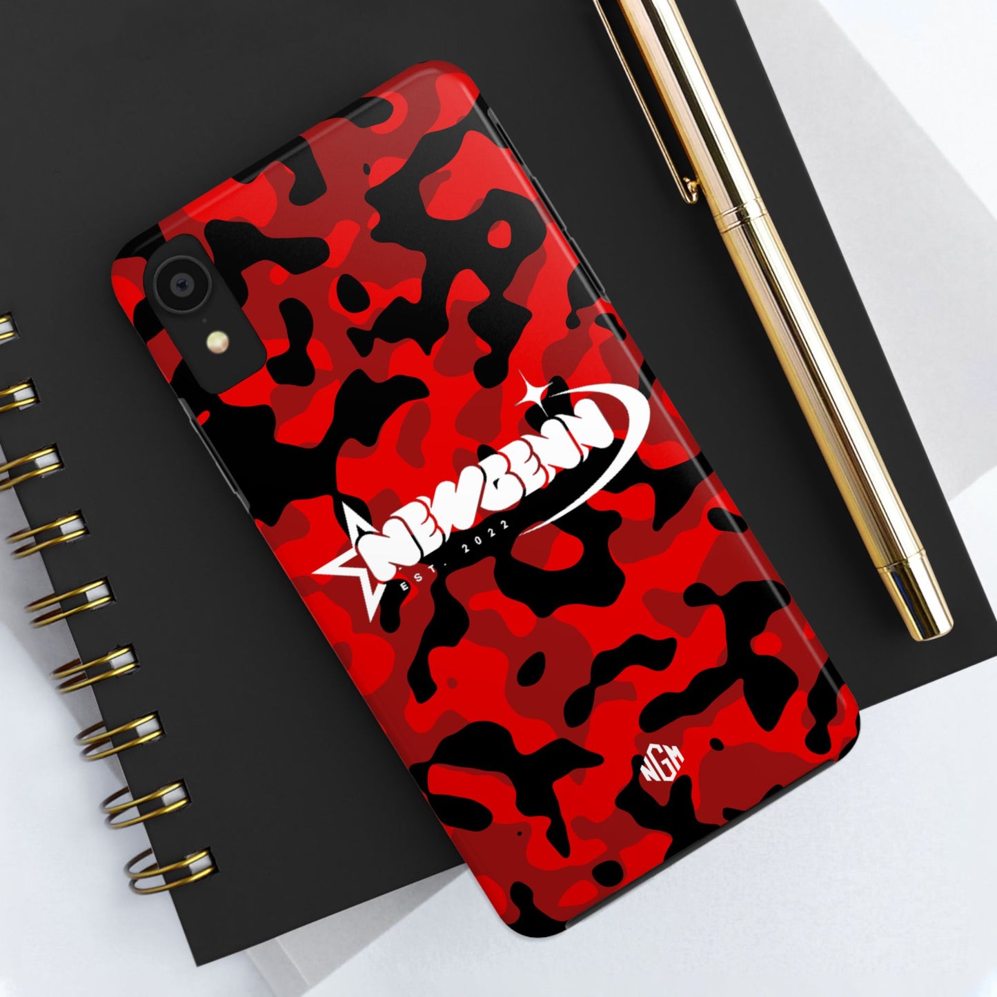 Red Camo Phone Case