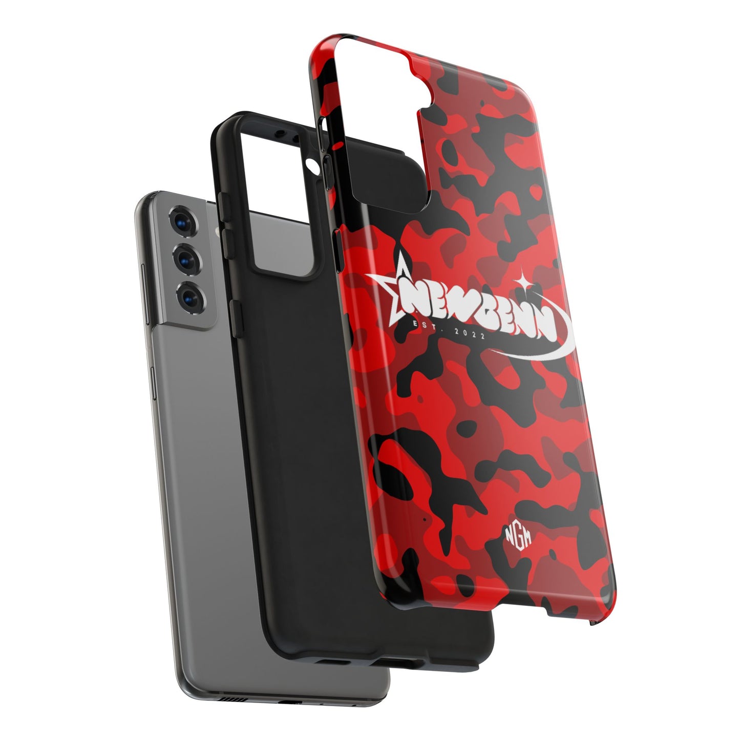 Red Camo Phone Case