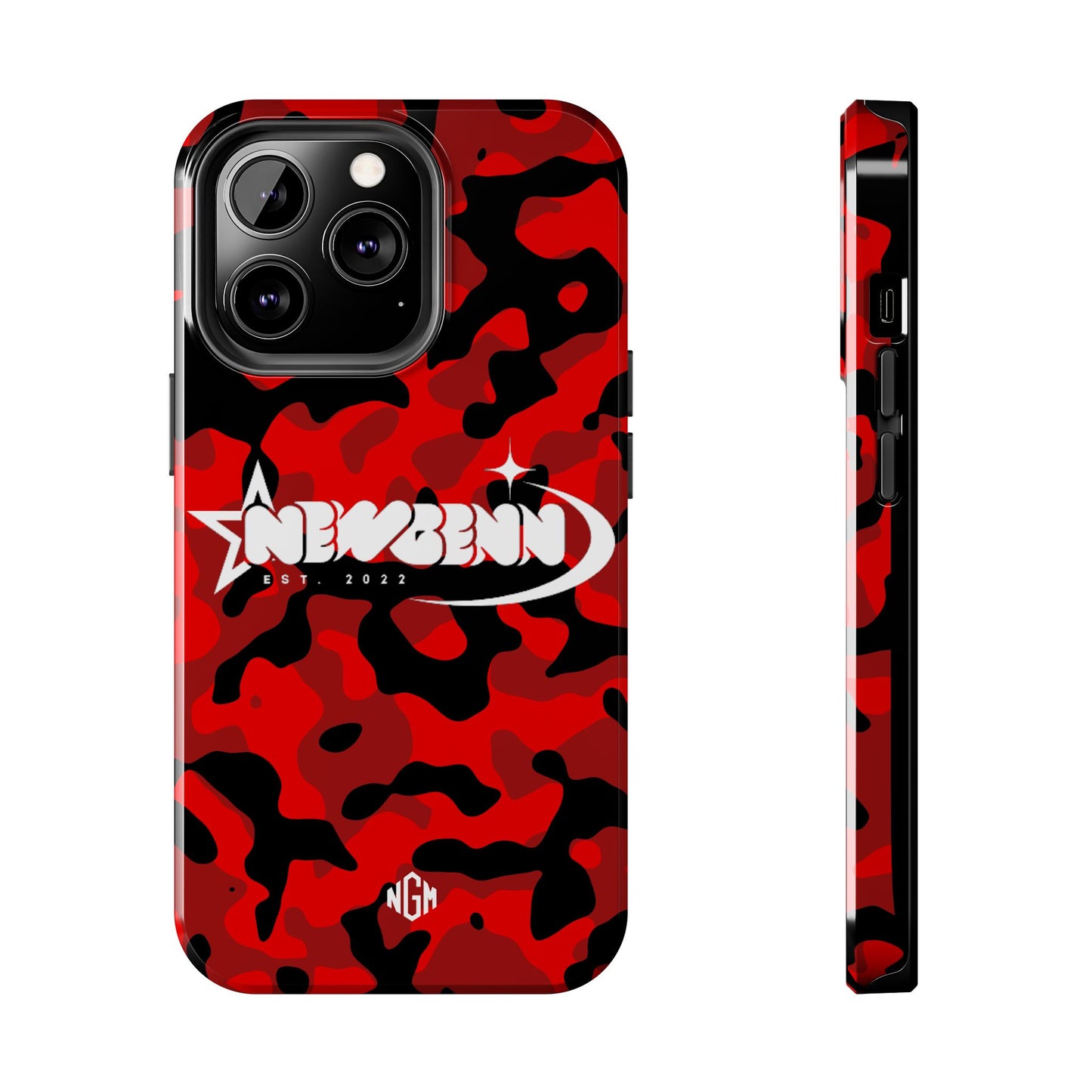 Red Camo Phone Case