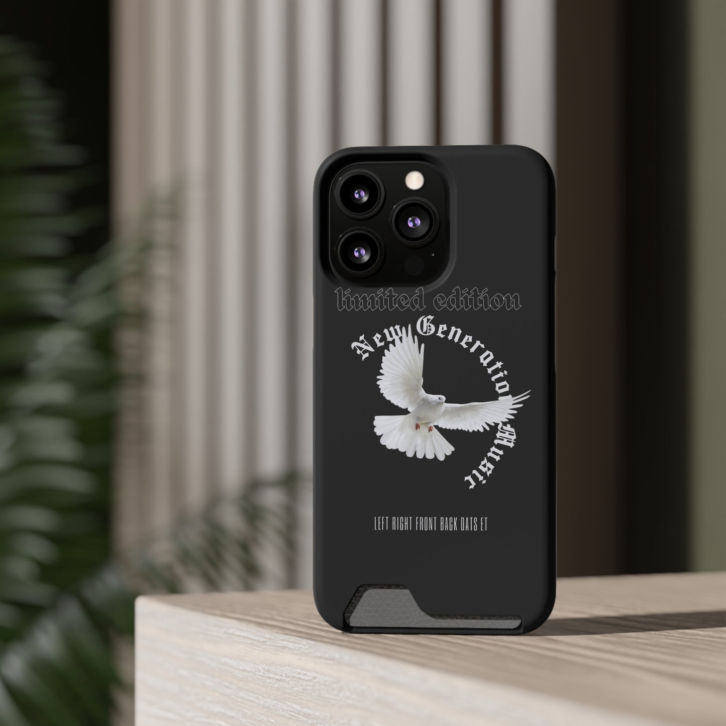 Limited Edition NGM Phone Case with Card Holder