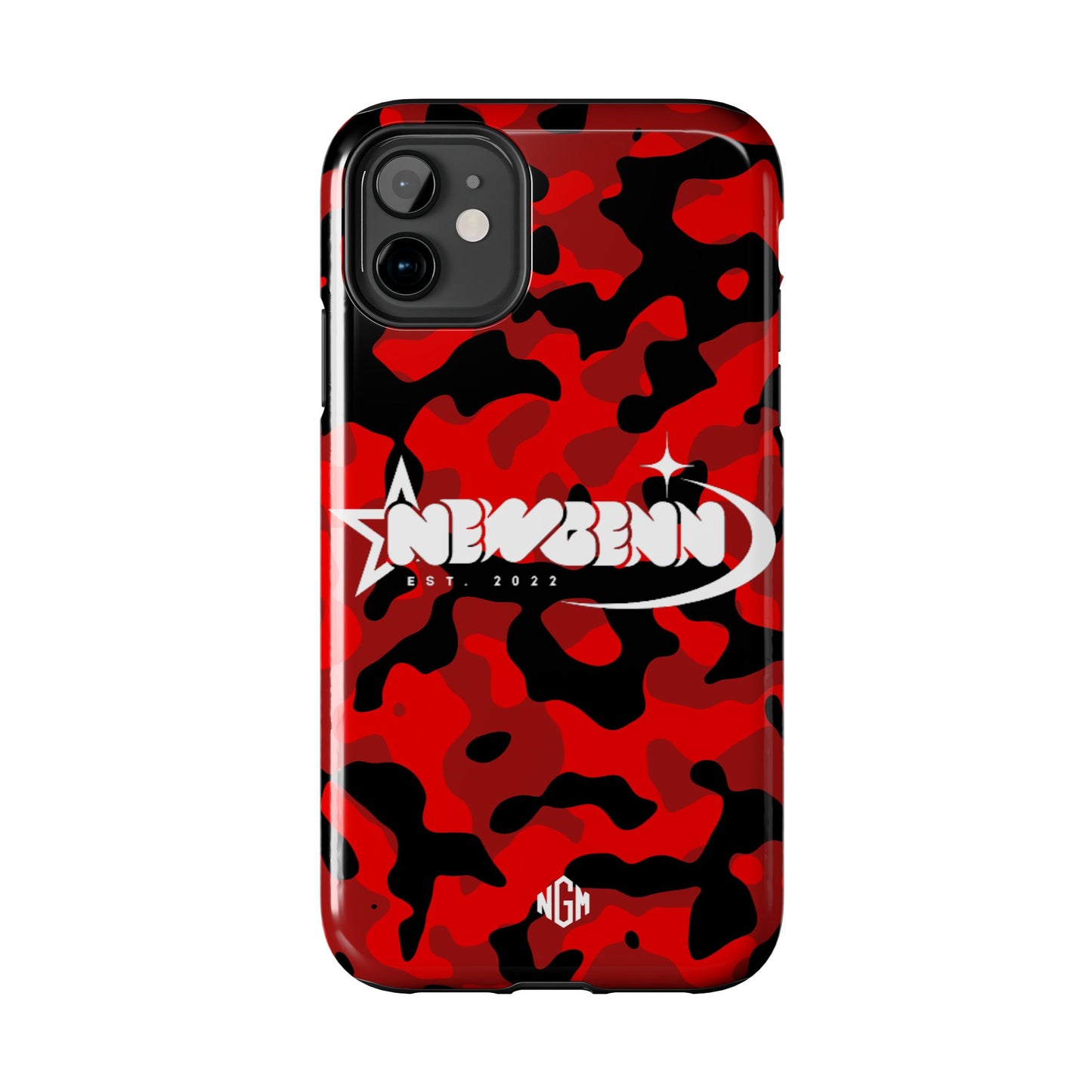 Red Camo Phone Case