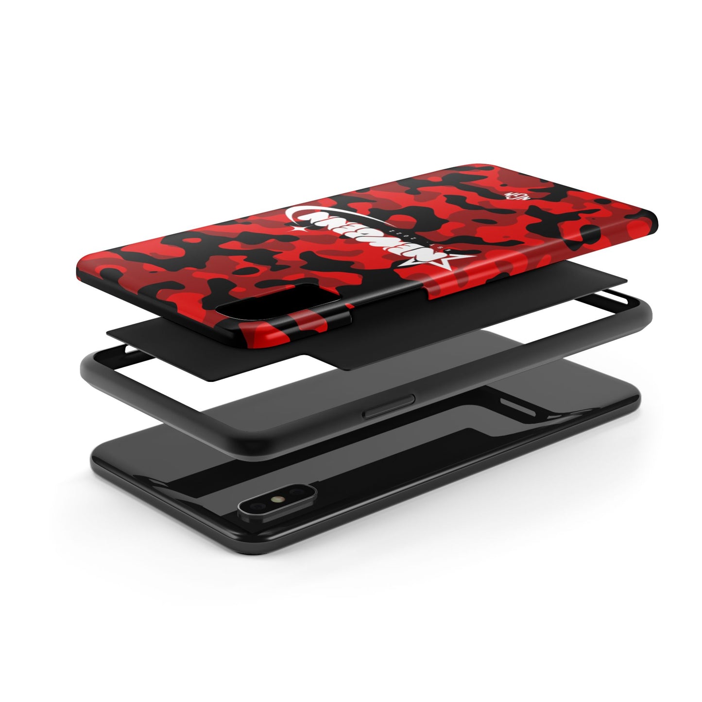 Red Camo Phone Case