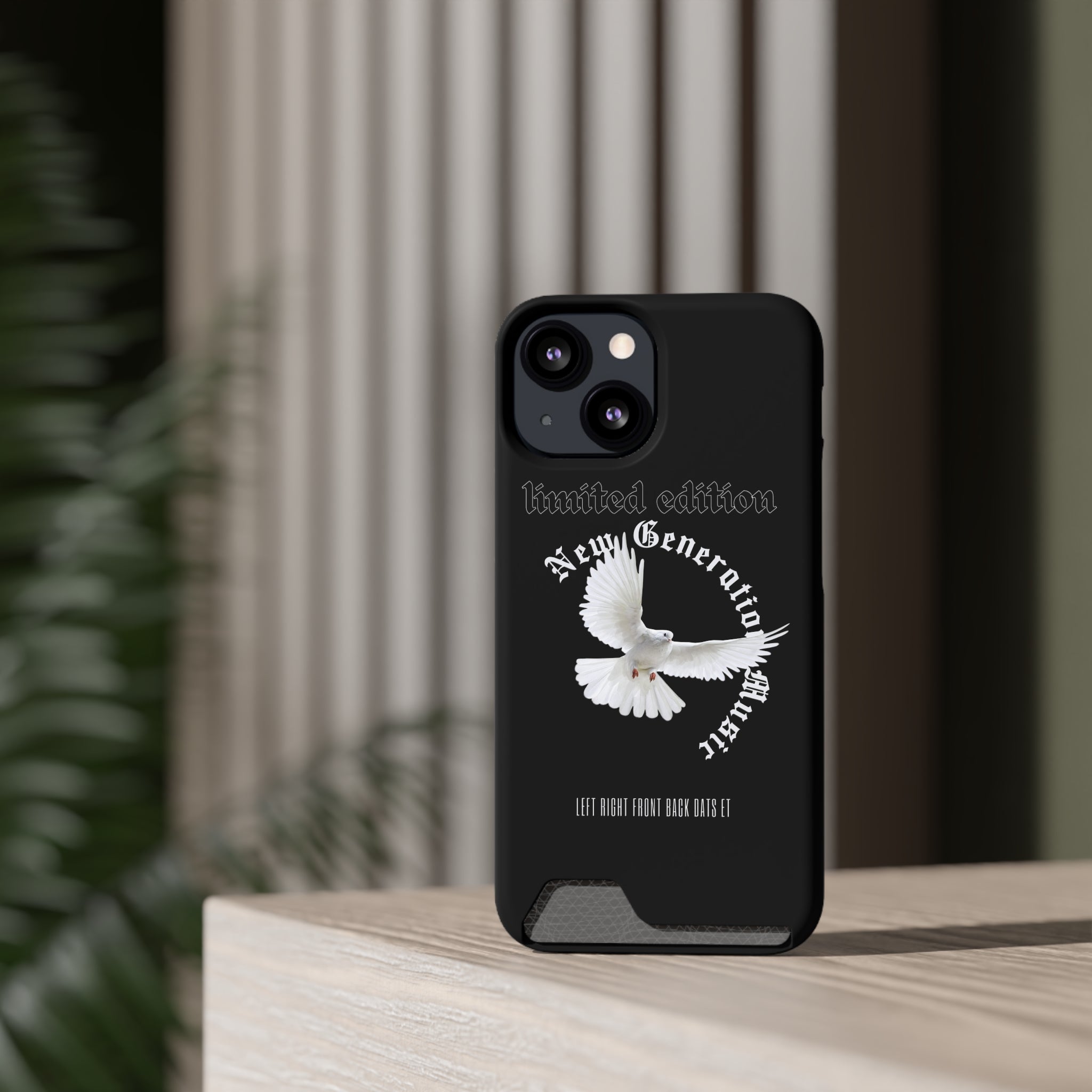 Limited Edition NGM Phone Case with Card Holder