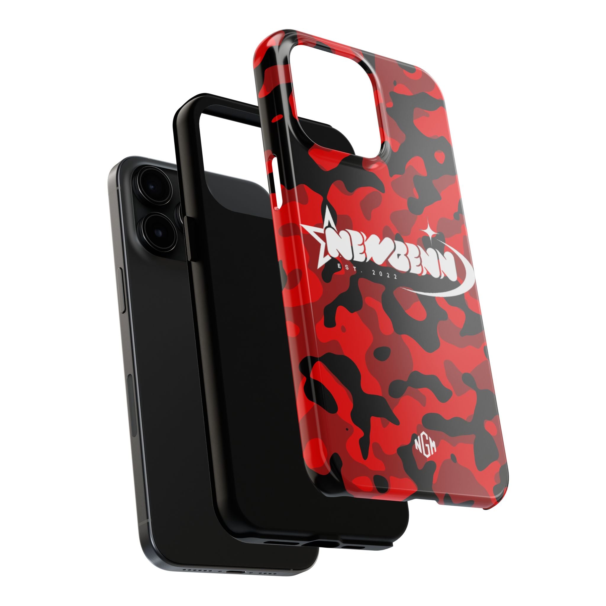 Red Camo Phone Case
