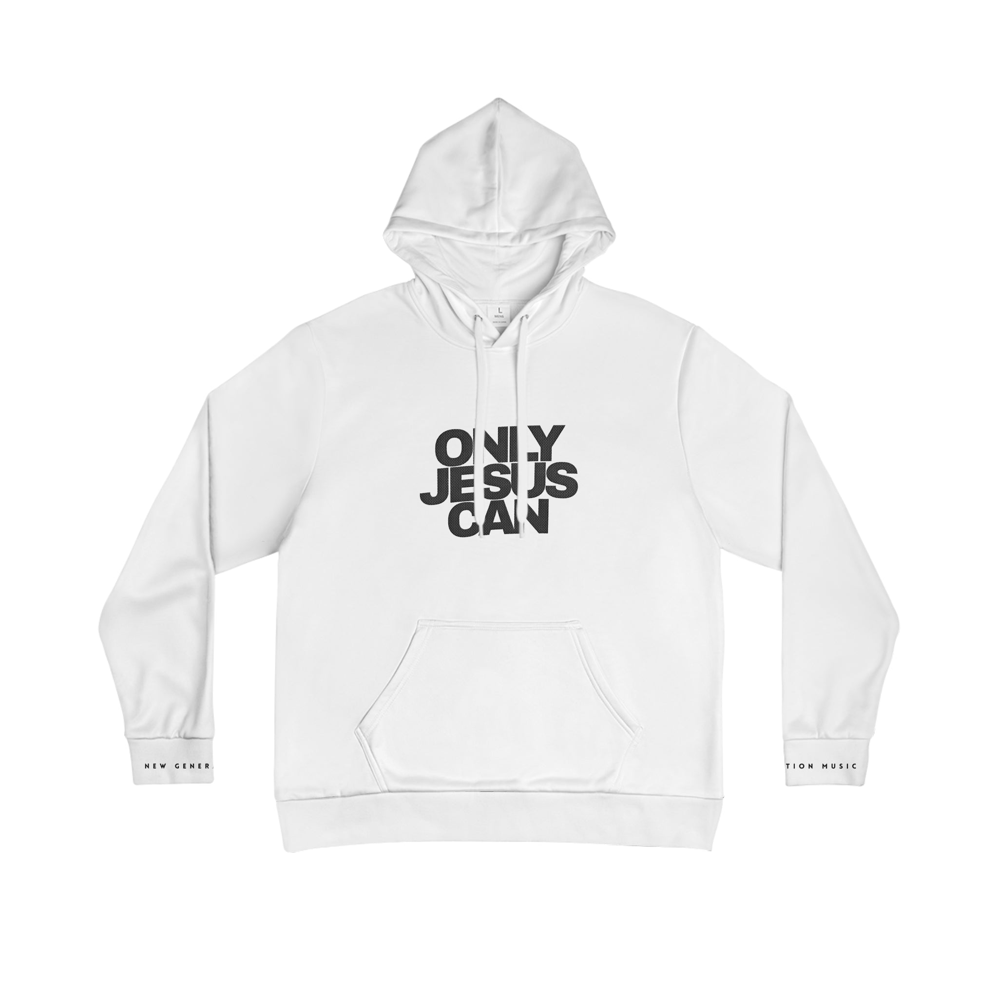 "Only Jesus Can"t Hoodie