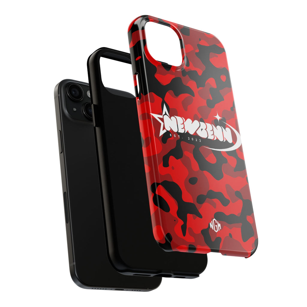 Red Camo Phone Case