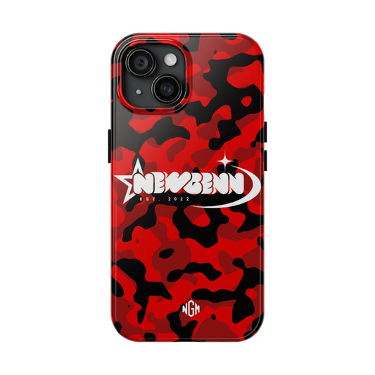 Red Camo Phone Case