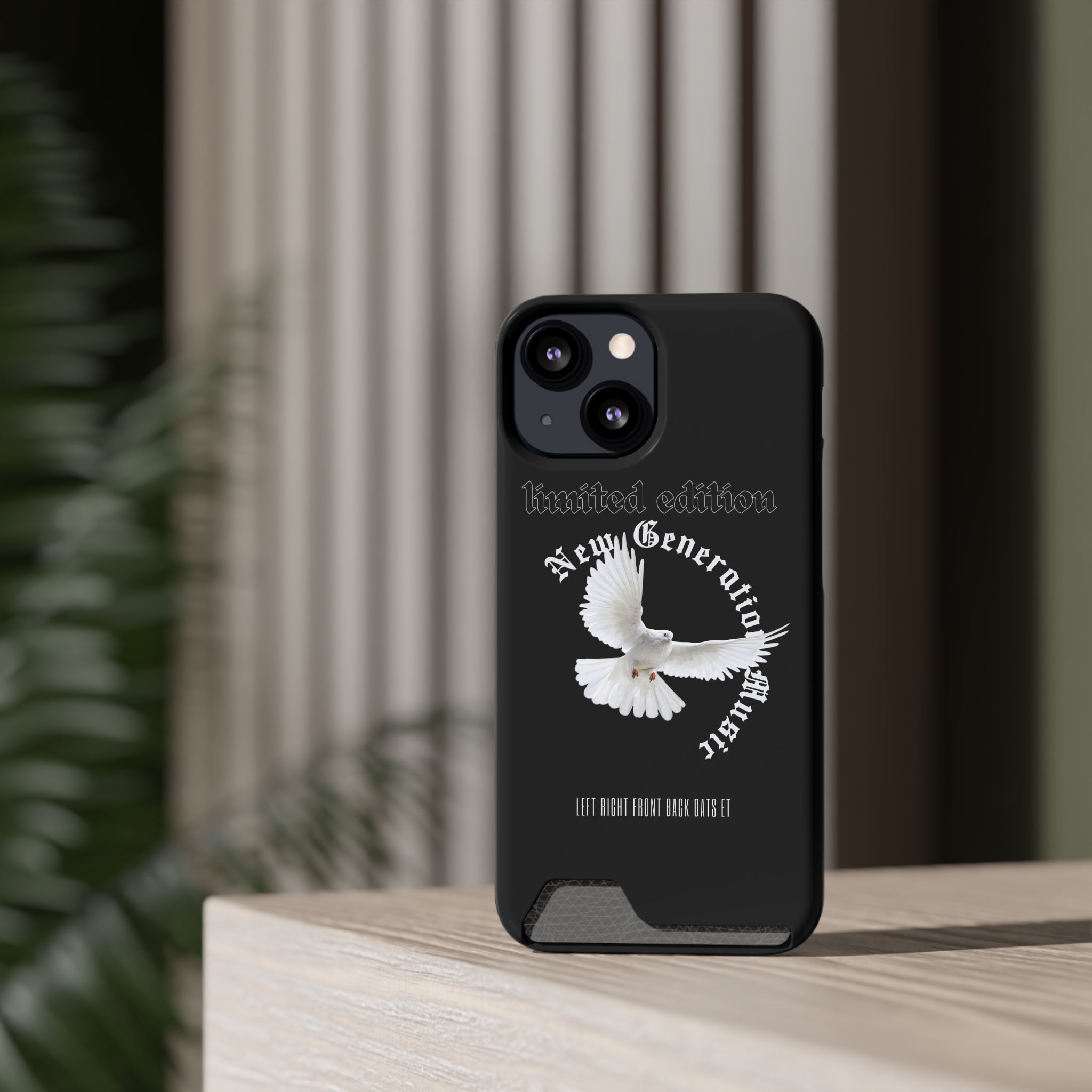 Limited Edition NGM Phone Case with Card Holder