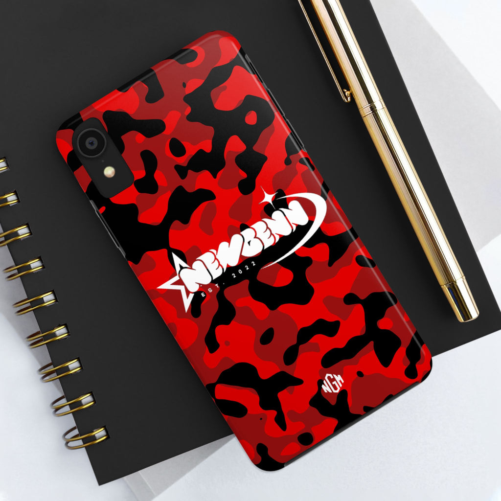 Red Camo Phone Case