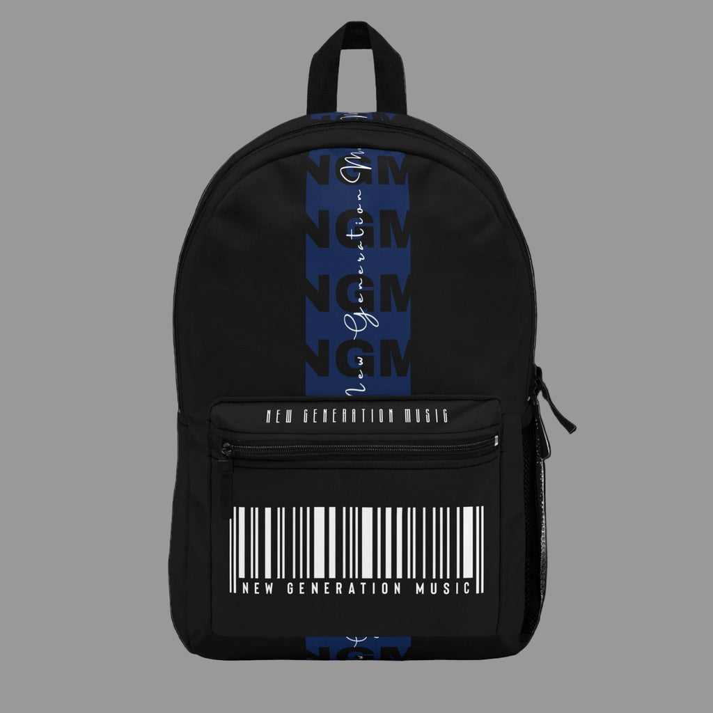 Stylish Music Backpack with Barcode Design - Perfect for Students and Music Lovers