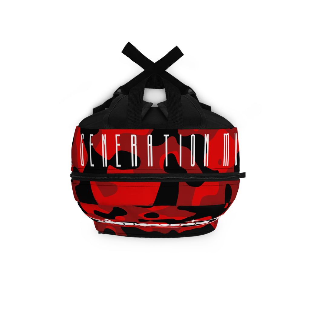 NewGenn Red Camo Backpack
