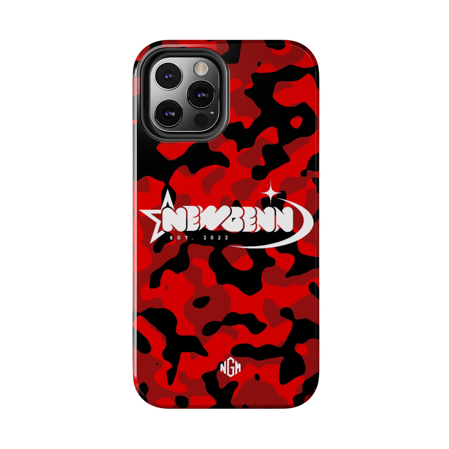 Red Camo Phone Case