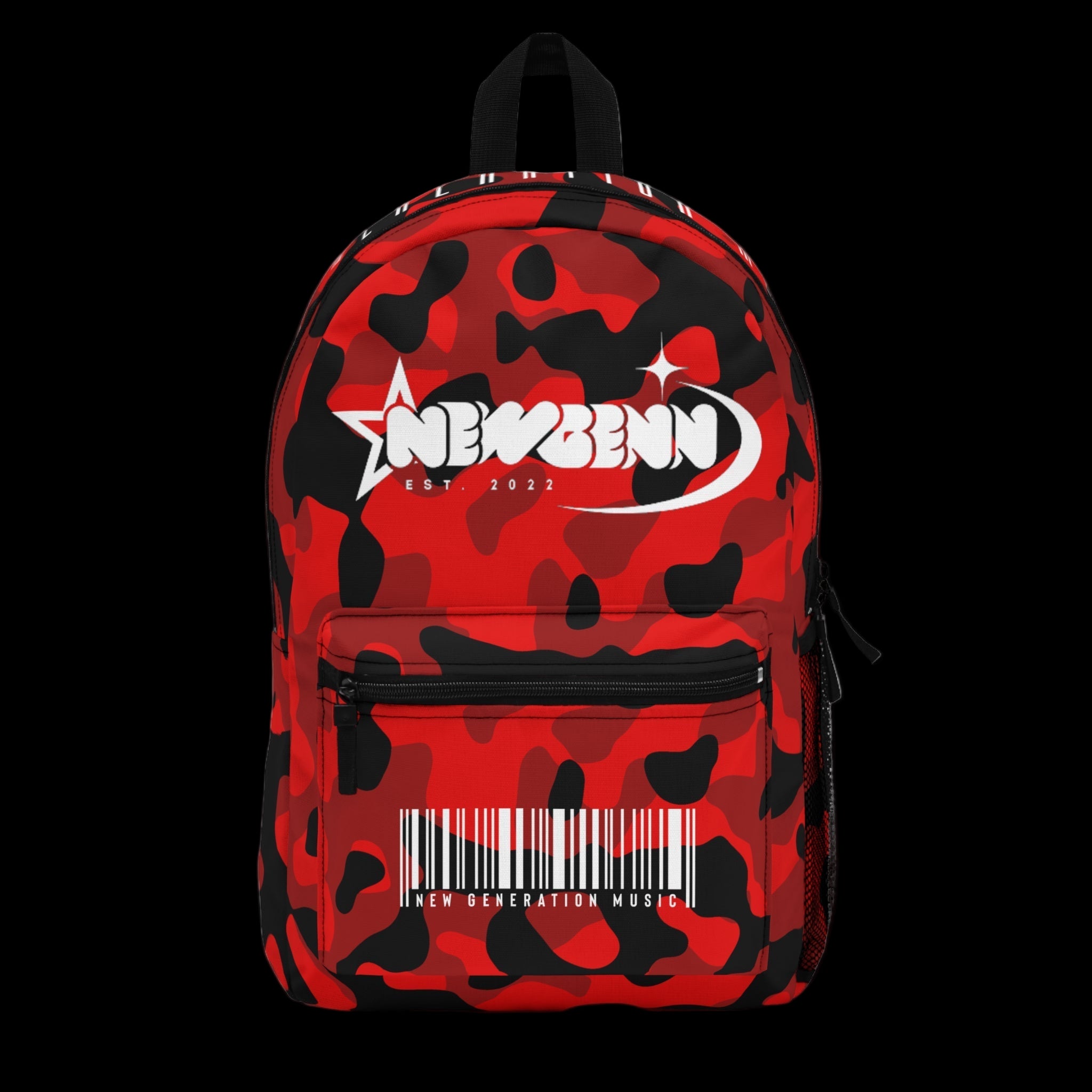 NewGenn Red Camo Backpack